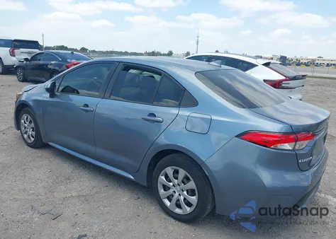 2020 Toyota Corolla Le z USA, uszkodzony, nr VIN JTDEPRAE6LJ000342